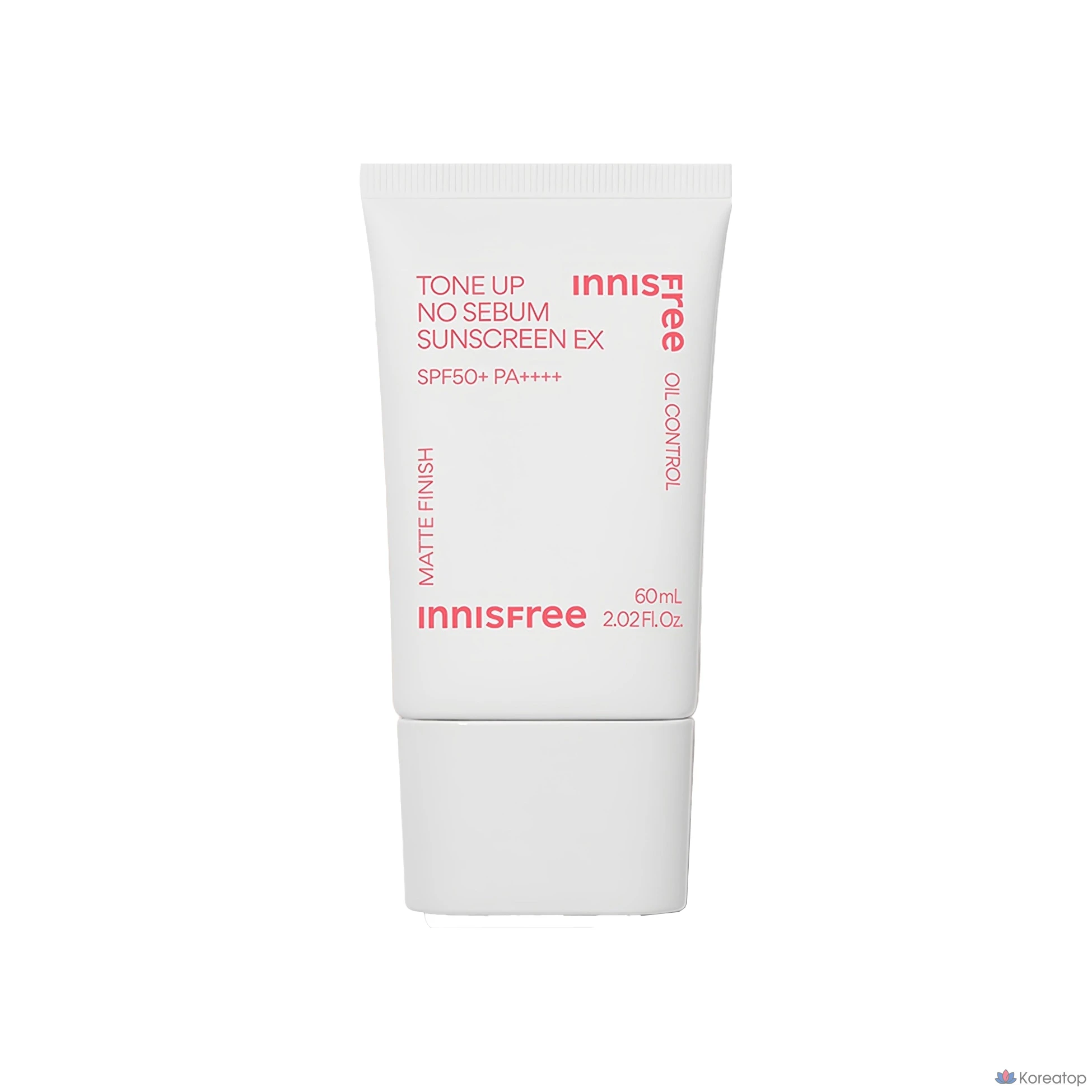 Солнцезащитный крем Innisfree Tone-up No Sebum Sunscreen EX SPF50+ PA++++, 60 мл, 1 шт.