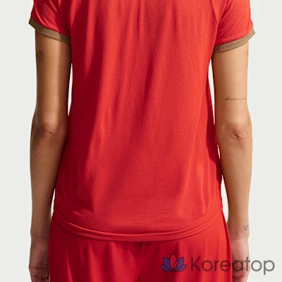 Топ женский Nike Skims Stretch Knit V-Neck Short Sleeve Top, фото 2