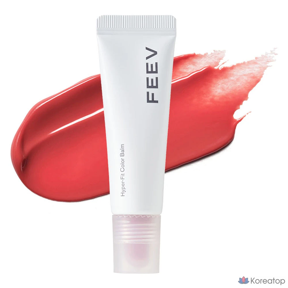 Бальзам для губ FEEV Hyper Fit Color Lip Balm, оттенок Peach Peeling, 10 г, 1 шт.