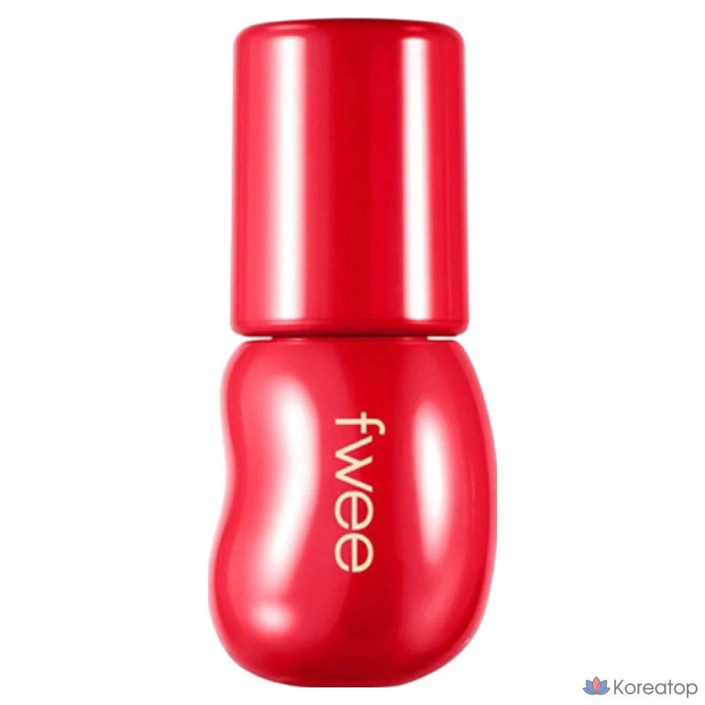 Тинт для губ fwee 3D Voluming Gloss 70%, оттенок 4 Red Cherry, 5.3 г, 1 шт.