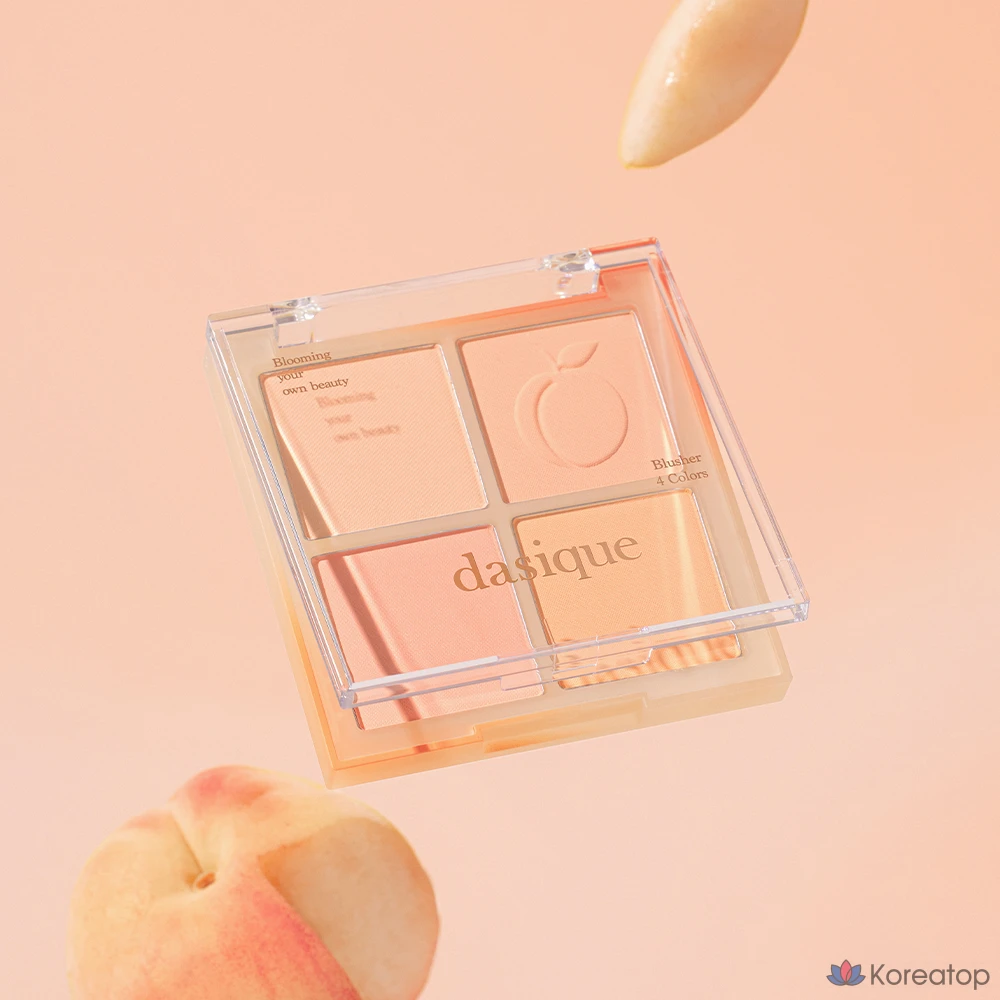 Румяна Dasique Blending Mood Cheek, оттенок 03 Peach Blending, 11.2 г, 1 шт., фото 2
