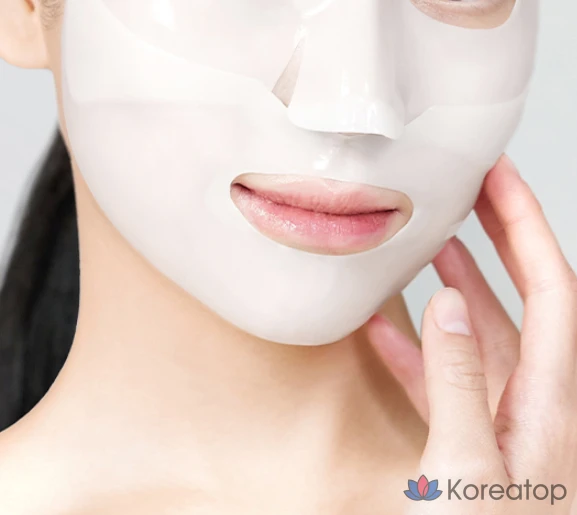 Тканевая маска для лица WellDerma Premium Sapphire Collagen Impact Fitting Mask, 25 г, 20 шт., фото 5