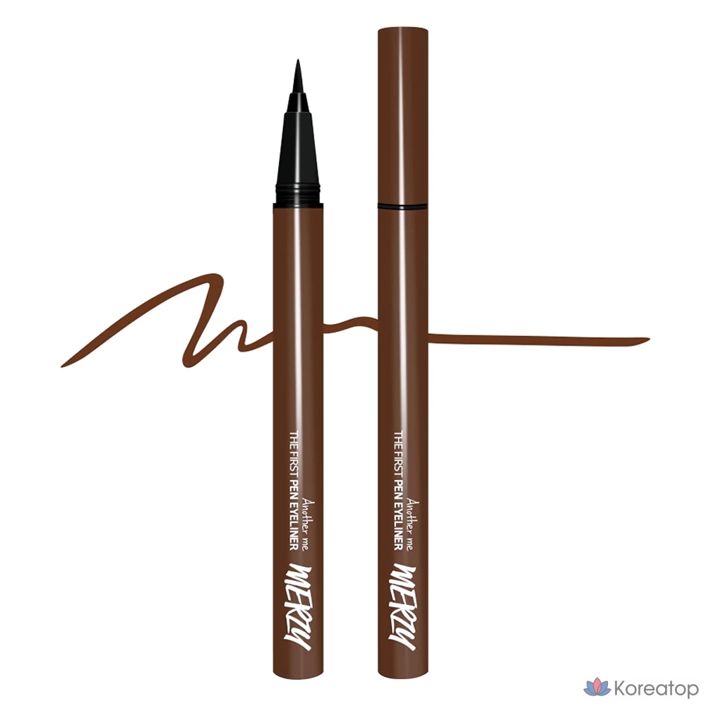 Подводка для глаз MERZY The First Pen Eyeliner, оттенок Coffee Burn, 0.5 г, 1 шт.