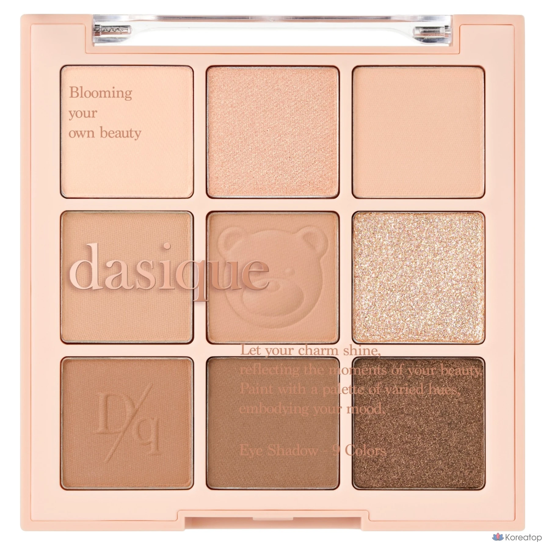 Тени для век Dasique Shadow Palette, оттенок 28 Brown Bear, 1 шт.