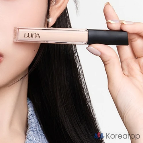 Консилер для лица Luna Long Lasting Tip Liquid Concealer, оттенок 1 Vanilla, 7.5 г, 1 шт., фото 5