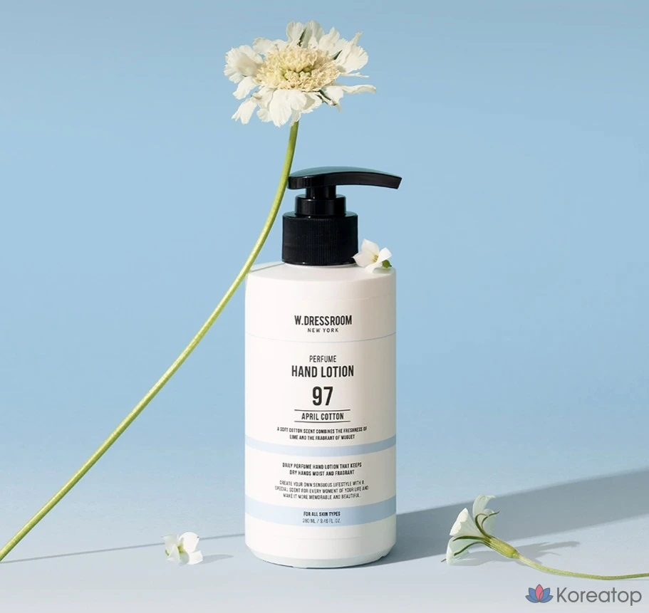 Лосьон для рук W.Dressroom Perfume Hand Lotion April Cotton, 280 мл, 1 шт.