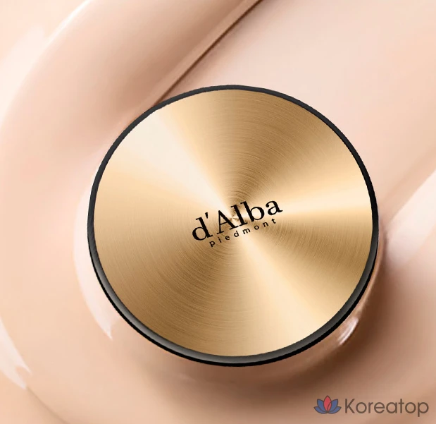 Кушон d'Alba Glow Fit Serum Cover Cushion, оттенок 21, 15 г, 1 шт., фото 3