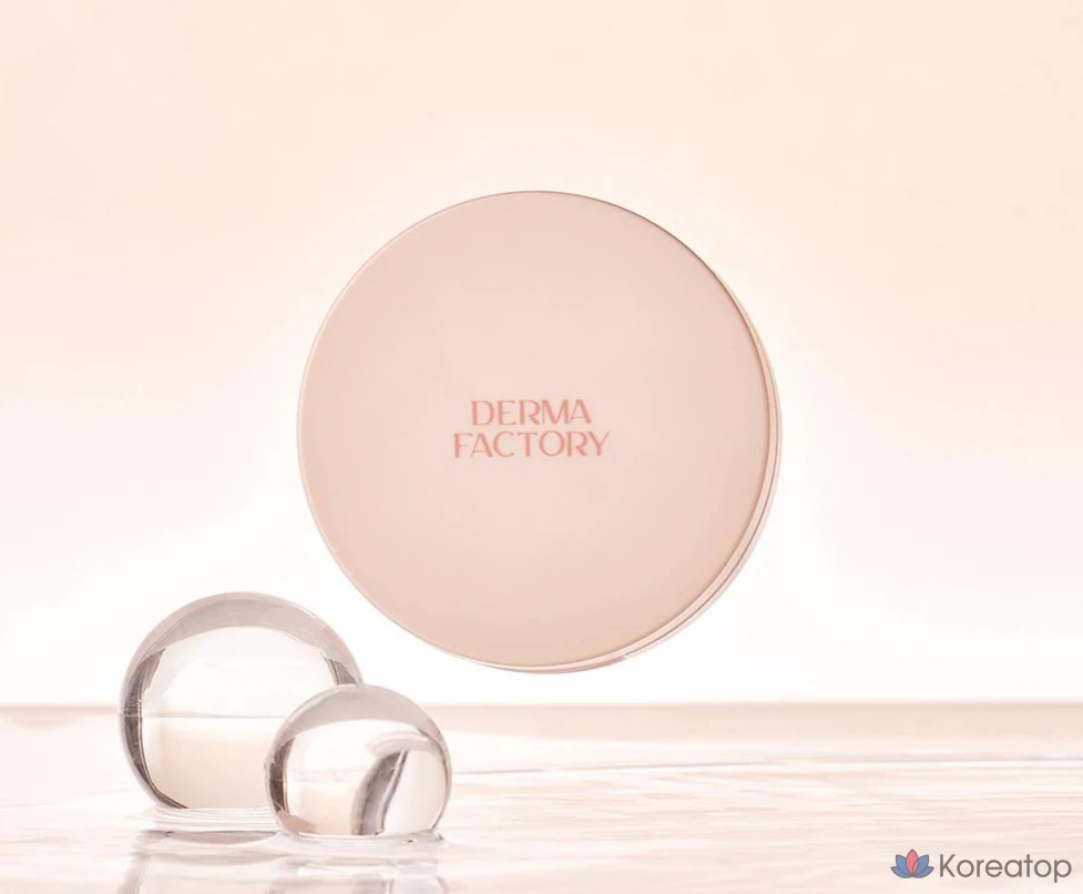 Кушон Derma Factory Vegan Collagen Cushion Foundation, оттенок 19, 15 г, 1 шт.