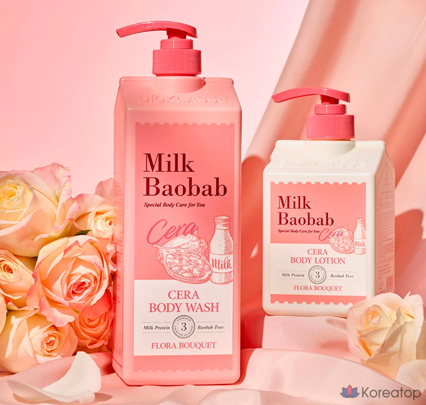 Лосьон для тела Milk Baobab Perfume Body Lotion Flora Bouquet, 600 мл, 1 шт., фото 2