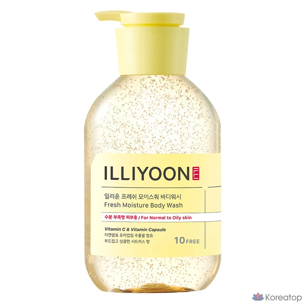 Гель для душа ILLIYOON Fresh Moisture Body Wash Citrus, 500 мл, 1 шт.