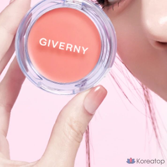 Румяна-крем Giverny Dewy Gel Glow Cream Blusher, оттенок 02 Mango Beige, 1 шт., фото 5