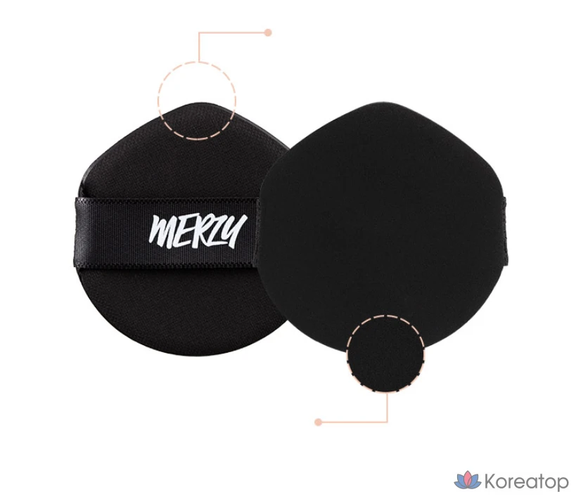 Кушон MERZY The Airy Thin Cover Cushion Foundation, оттенок AC3 Sand, 13 г, 1 шт., фото 9