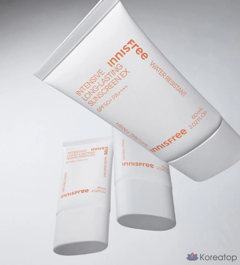 Солнцезащитный крем Innisfree Intensive Long-lasting Sunscreen EX SPF50+ PA++++, 60 мл, 1 шт.