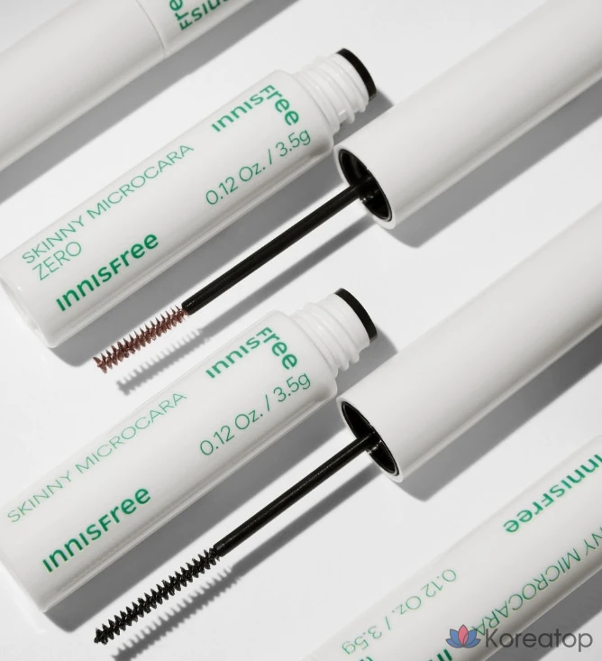 Тушь для ресниц Innisfree Skinny Microcara, оттенок 2 Brown, 3.5 г, 1 шт.