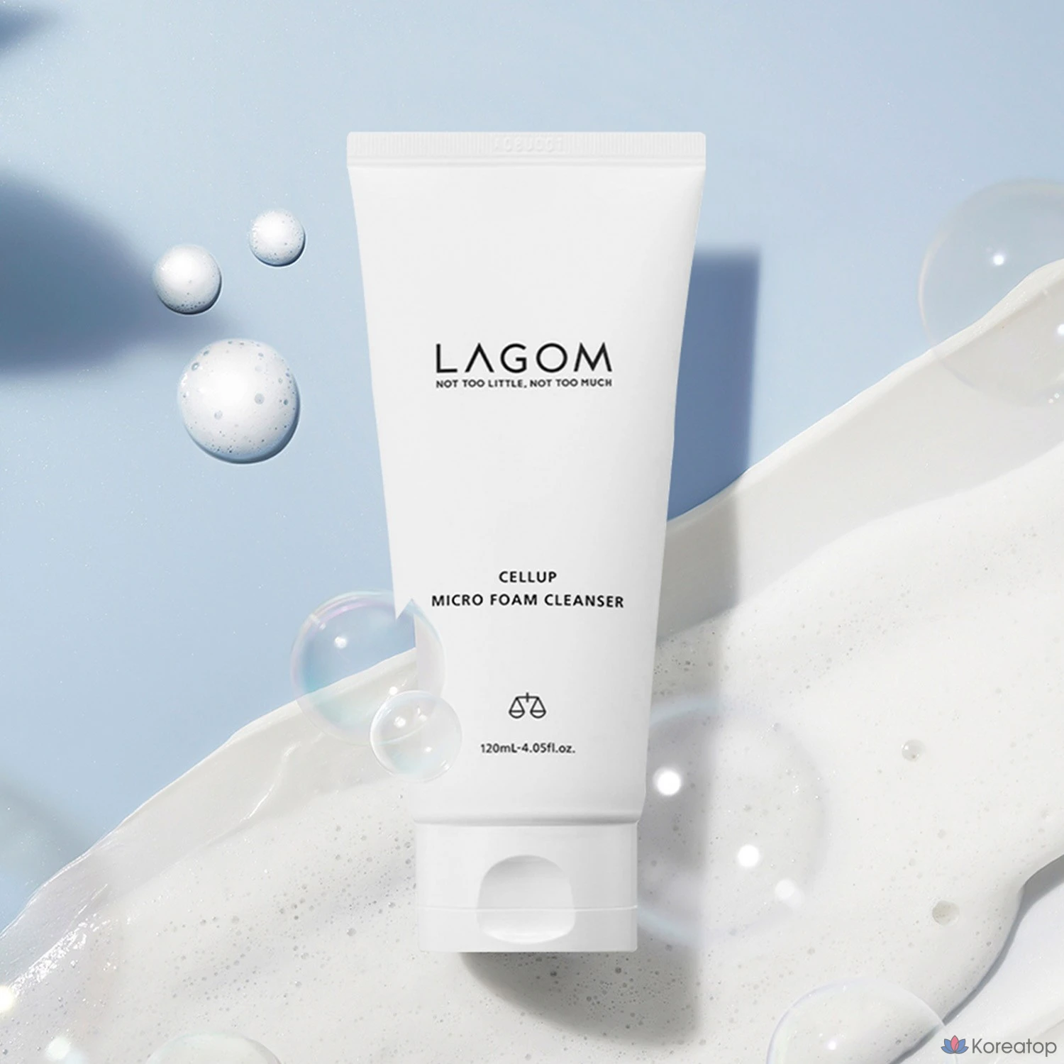 Пенка для умывания LAGOM Cellup Micro Foam Cleanser, 120 мл, 1 шт.