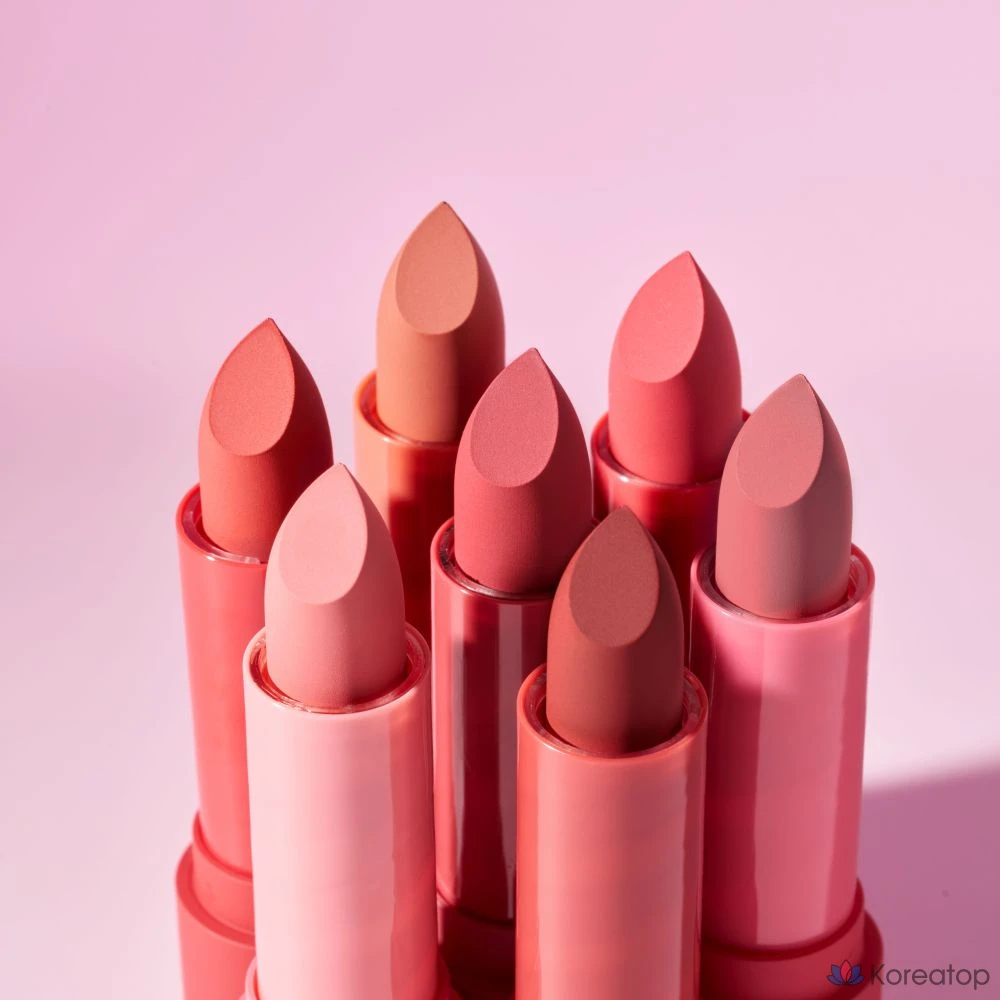 Помада для губ Mqny Powder Matte Lipstick, оттенок 07 Petal Haze, 1 шт., фото 4