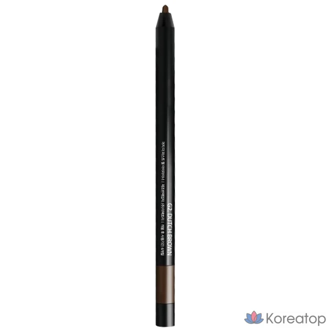 Подводка для глаз гелевая MERZY The First Gel Eyeliner, оттенок G2 Dutch Brown, 0.5 г, 1 шт., фото 2