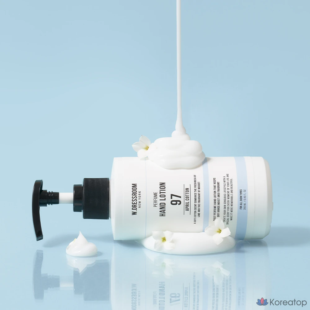 Лосьон для рук W.Dressroom Perfume Hand Lotion April Cotton, 280 мл, 1 шт.