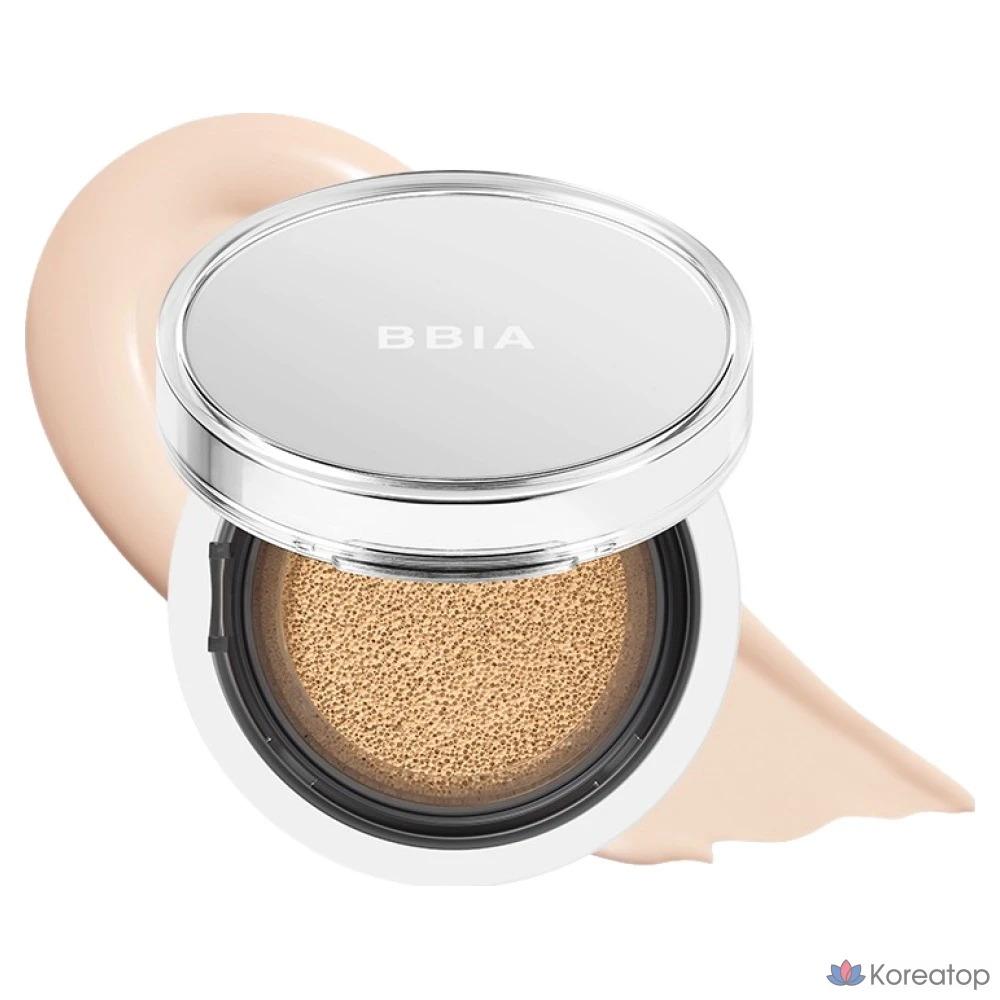 Кушон BBIA Oh Glow Cushion Foundation Mini, оттенок 21 Light, 4 г, 1 шт.