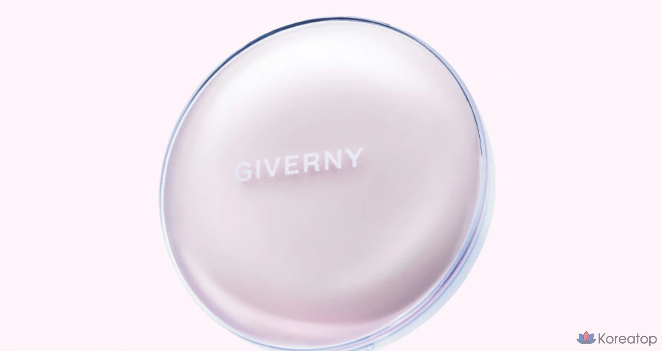 Кушон Giverny Dewy Glossy Cushion Foundation, оттенок 17C Porcelain, 13 г, 2 шт., фото 2