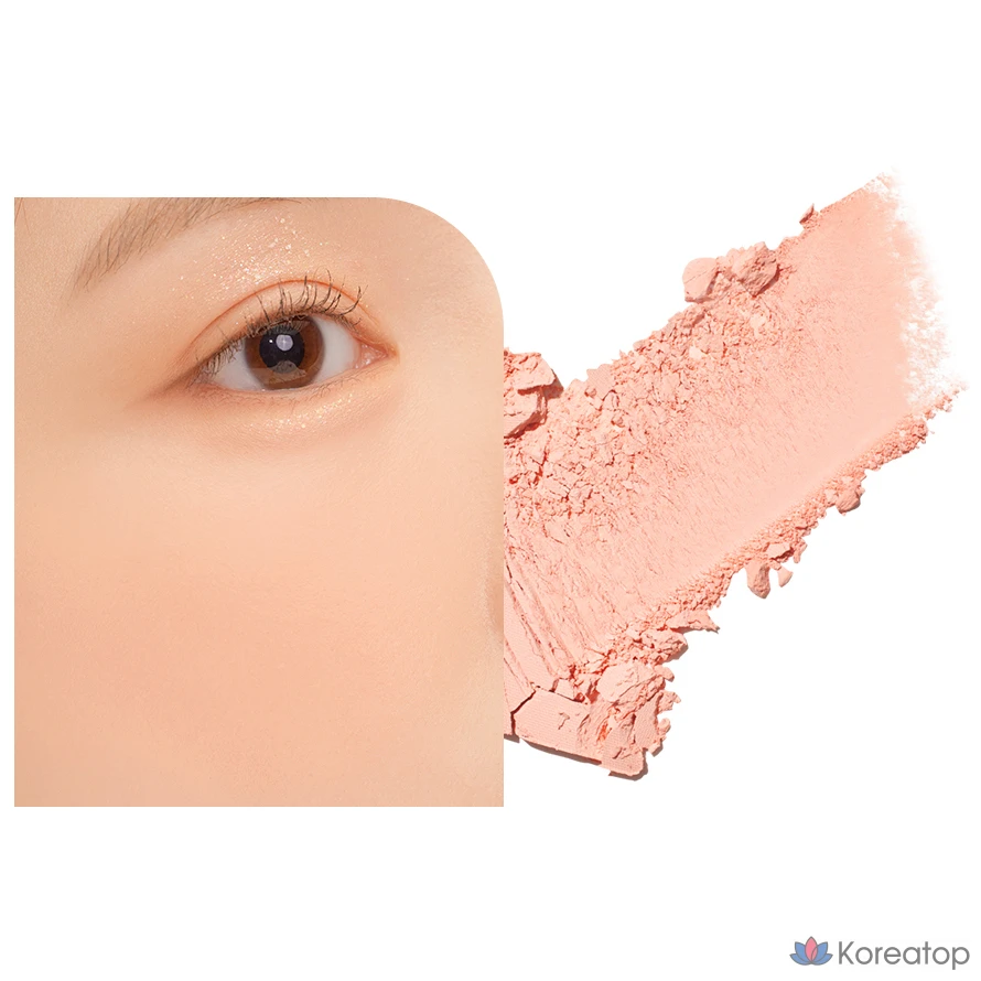 Румяна Dasique Blending Mood Cheek, оттенок 03 Peach Blending, 11.2 г, 1 шт., фото 4