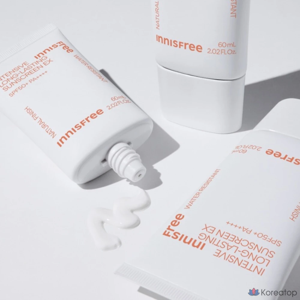 Солнцезащитный крем Innisfree Intensive Long-lasting Sunscreen EX SPF50+ PA++++, 60 мл, 1 шт.