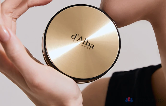 Кушон d'Alba Glow Fit Serum Cover Cushion, оттенок 21, 15 г, 1 шт., фото 4