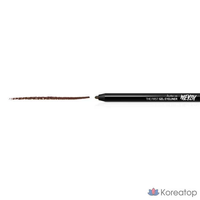 Подводка для глаз гелевая MERZY The First Gel Eyeliner, оттенок G2 Dutch Brown, 0.5 г, 1 шт., фото 3