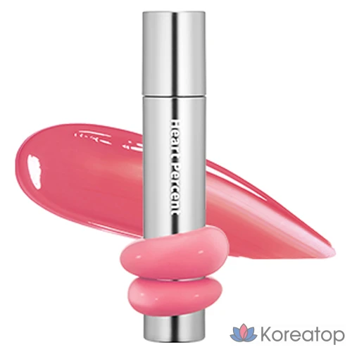 Тинт для губ Heart Percent Dot On Mood One Way Glowy Lip Tint, оттенок 13 Pink Fairy, 4 г, 1 шт.