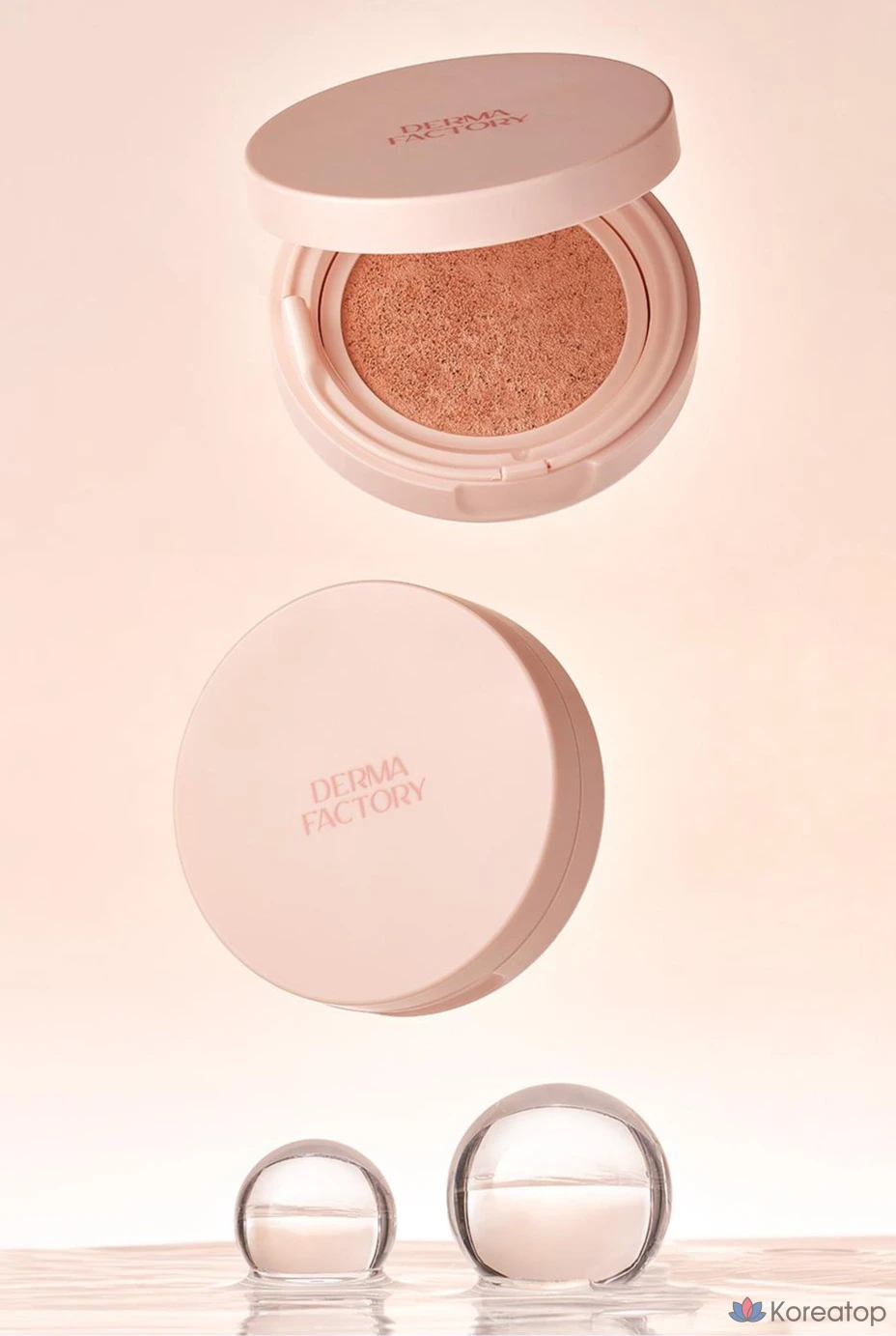 Кушон Derma Factory Vegan Collagen Cushion Foundation, оттенок 19, 15 г, 1 шт.