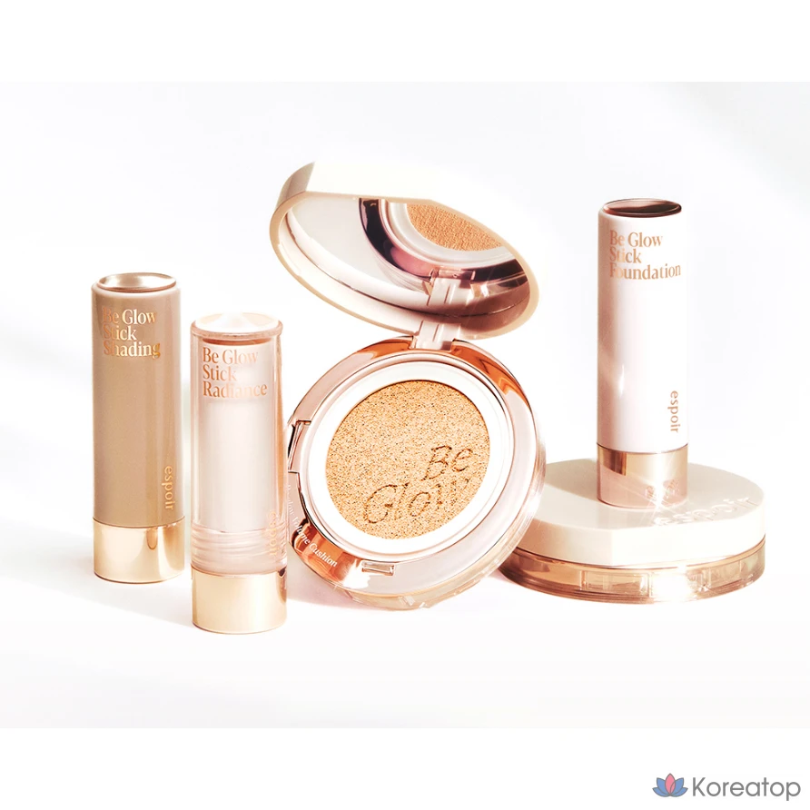 Кушон Espoir Be Glow Volume Cushion, оттенок 23 Beige, 13 г + пуф 2 шт., 1 шт.