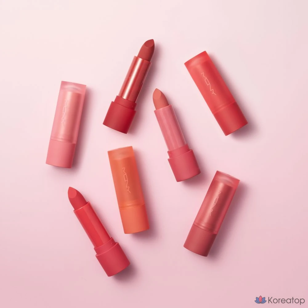 Помада для губ Mqny Powder Matte Lipstick, оттенок 07 Petal Haze, 1 шт., фото 5
