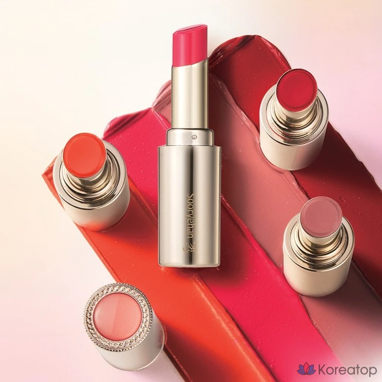 Помада для губ Sooryehan Yeon Silk Lip Rouge, оттенок Rose Beige, 3.5 г, 1 шт., фото 4