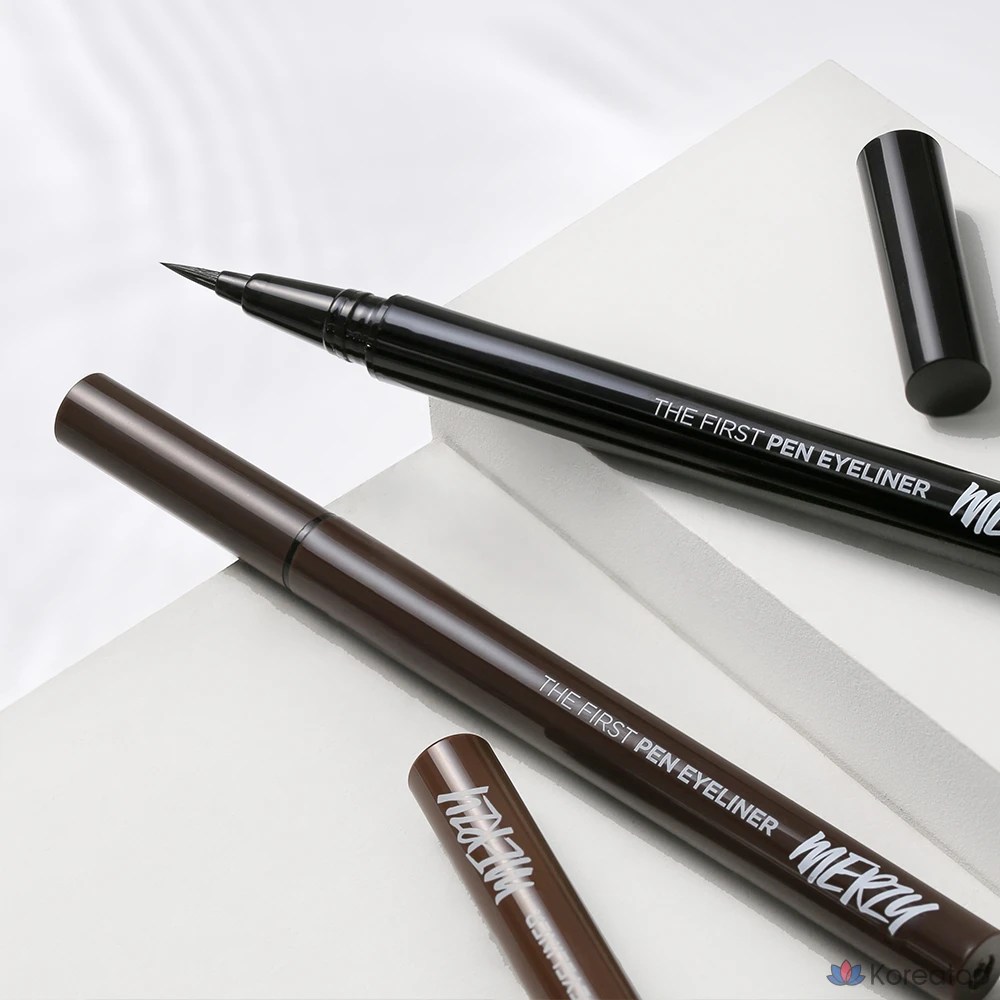 Подводка для глаз MERZY The First Pen Eyeliner, оттенок Coffee Burn, 0.5 г, 1 шт., фото 4