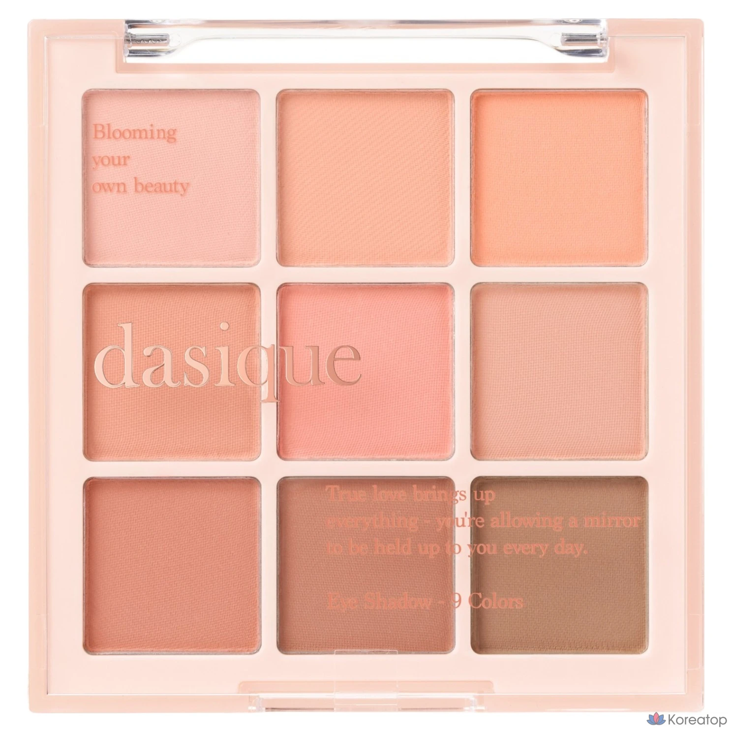 Палитра теней для век Dasique Shadow Palette, оттенок 32 Milky Apricot, 1 шт.