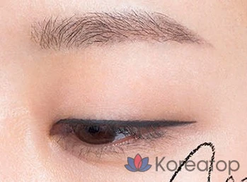 Подводка для глаз The Saem Eco Soul Powerproof Super Slim Eyeliner, оттенок Night Black, 0.1 г, 1 шт., фото 3