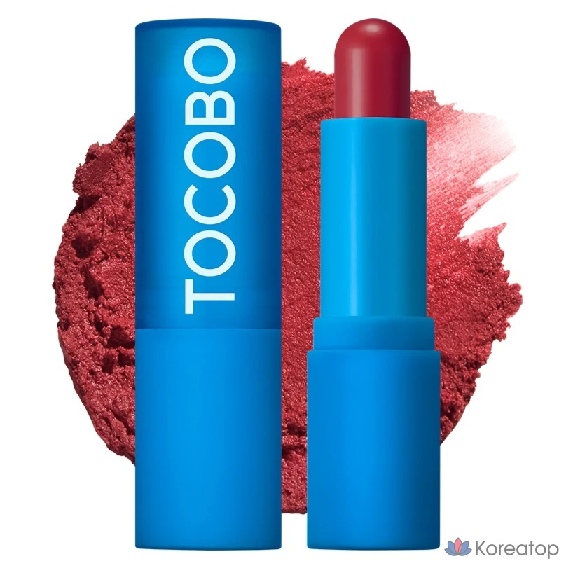 Бальзам для губ Tocobo Powder Cream Lip Balm, оттенок 036 Mono Red, 3.5 г, 1 шт.