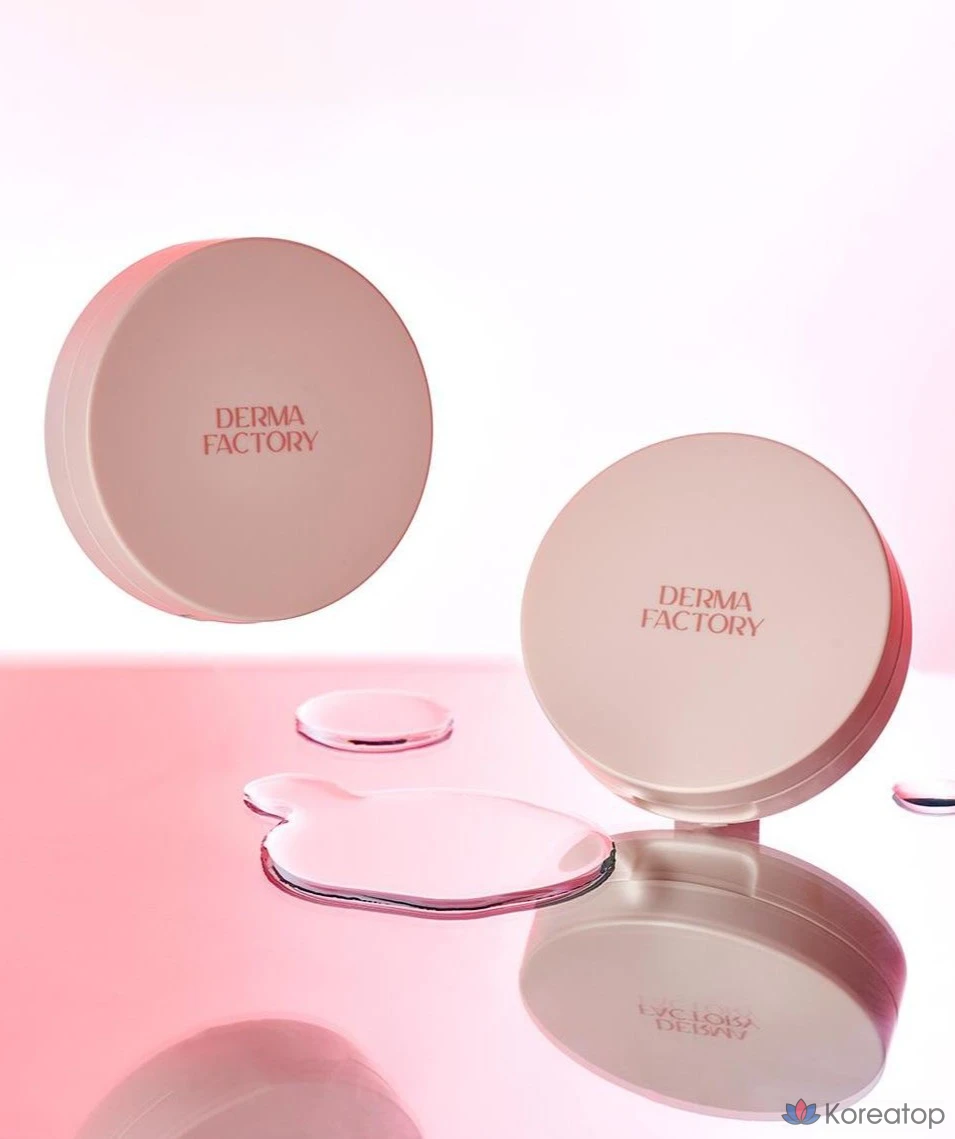 Кушон Derma Factory Vegan Collagen Cushion Foundation, оттенок 19, 15 г, 1 шт.