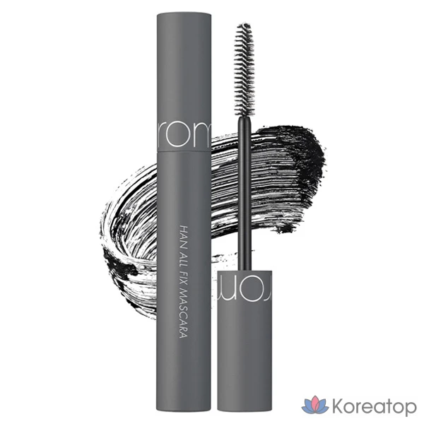 Тушь для ресниц ROM&ND Han All Fix Mascara, оттенок V01 Volume Black, 7 г, 1 шт.