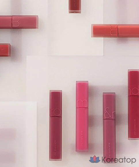 Тинт для губ ROM&ND Blur Fudge Tint, оттенок 10 Fudge Red, 1 шт., фото 7