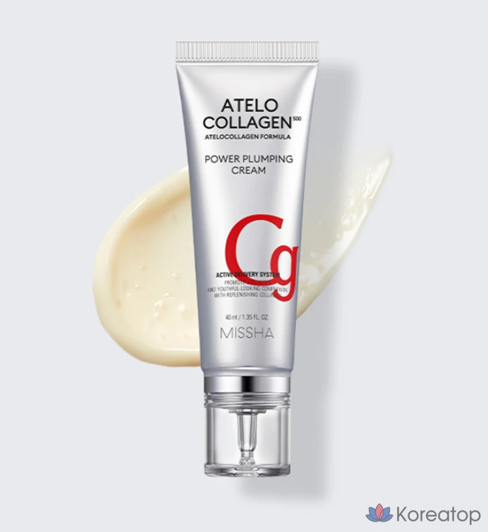 Крем для лица Missha Atelo Collagen 500 Powerful Lumping Cream, 40 мл, 1 шт.