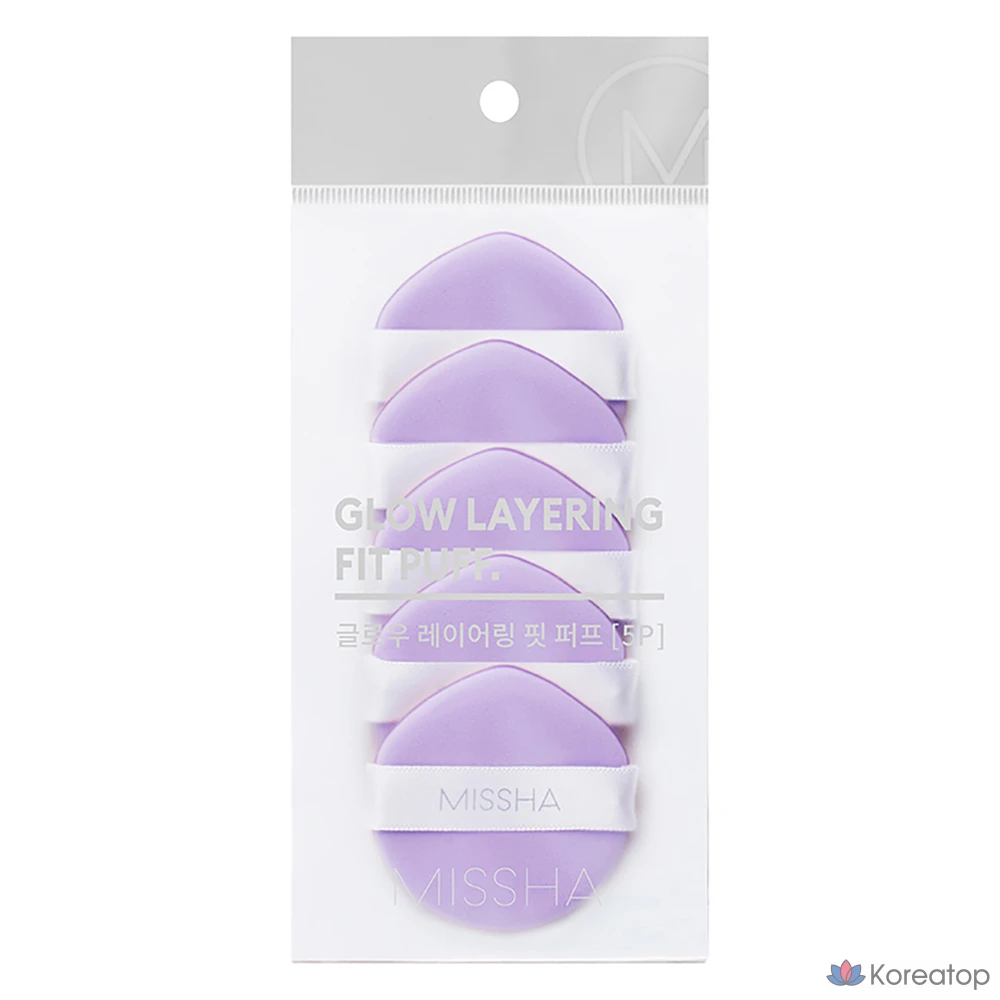 Пэды Missha Glow Layering Fit Puff, 5 шт.