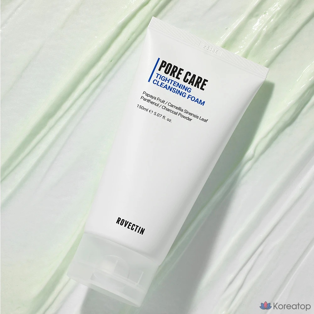 Очищающая пенка Rovectin Pore Care Tightening Cleansing Foam, 150 мл, 1 шт.