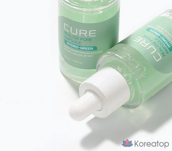 Ампульная сыворотка KIM JEONG MOON Aloe Cure Real Aloe Pore Ampoule, 40 мл, 1 шт.