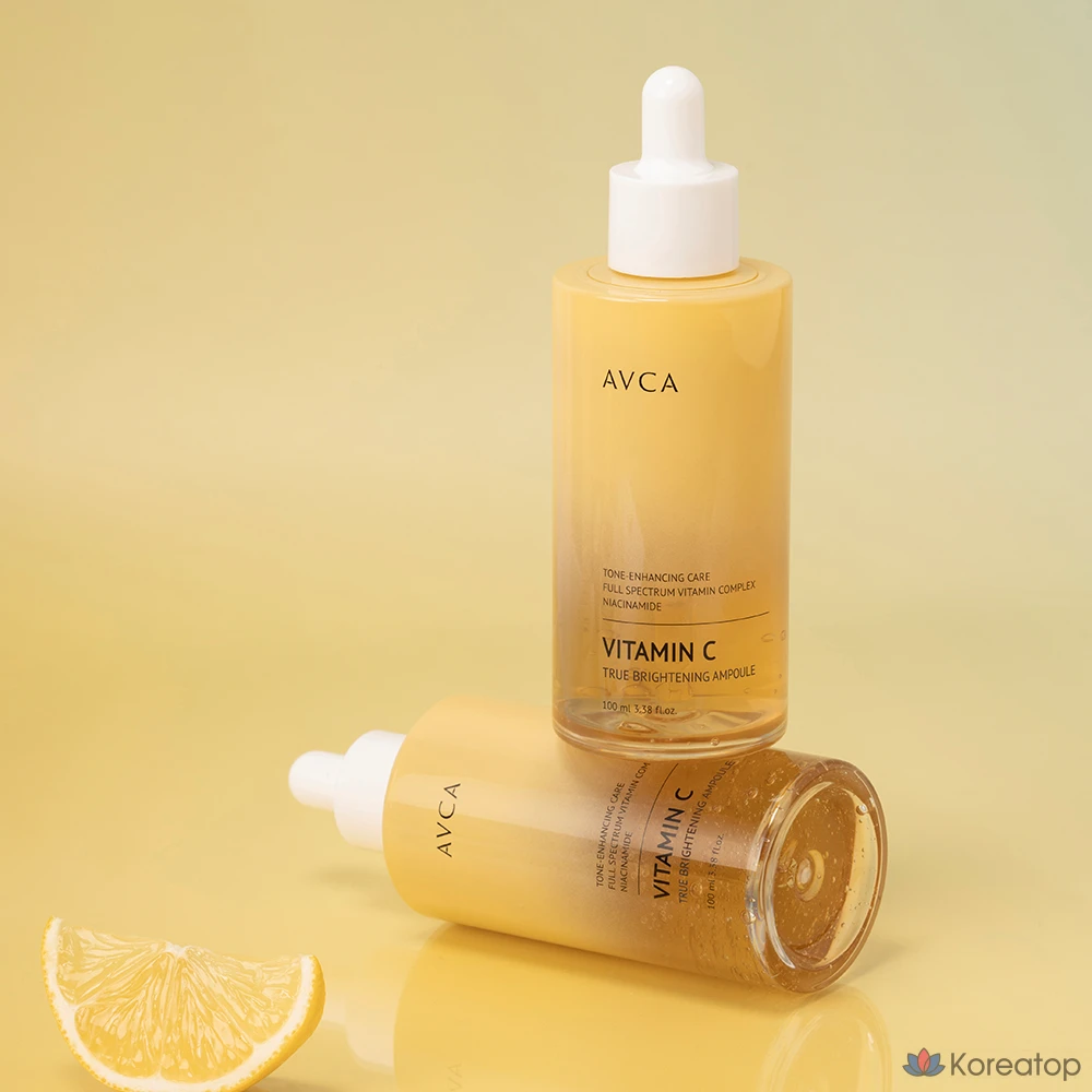 Ампульная сыворотка AVCA True Brightening Vitamin C Whitening Ampoule, 100 мл, 1 шт.