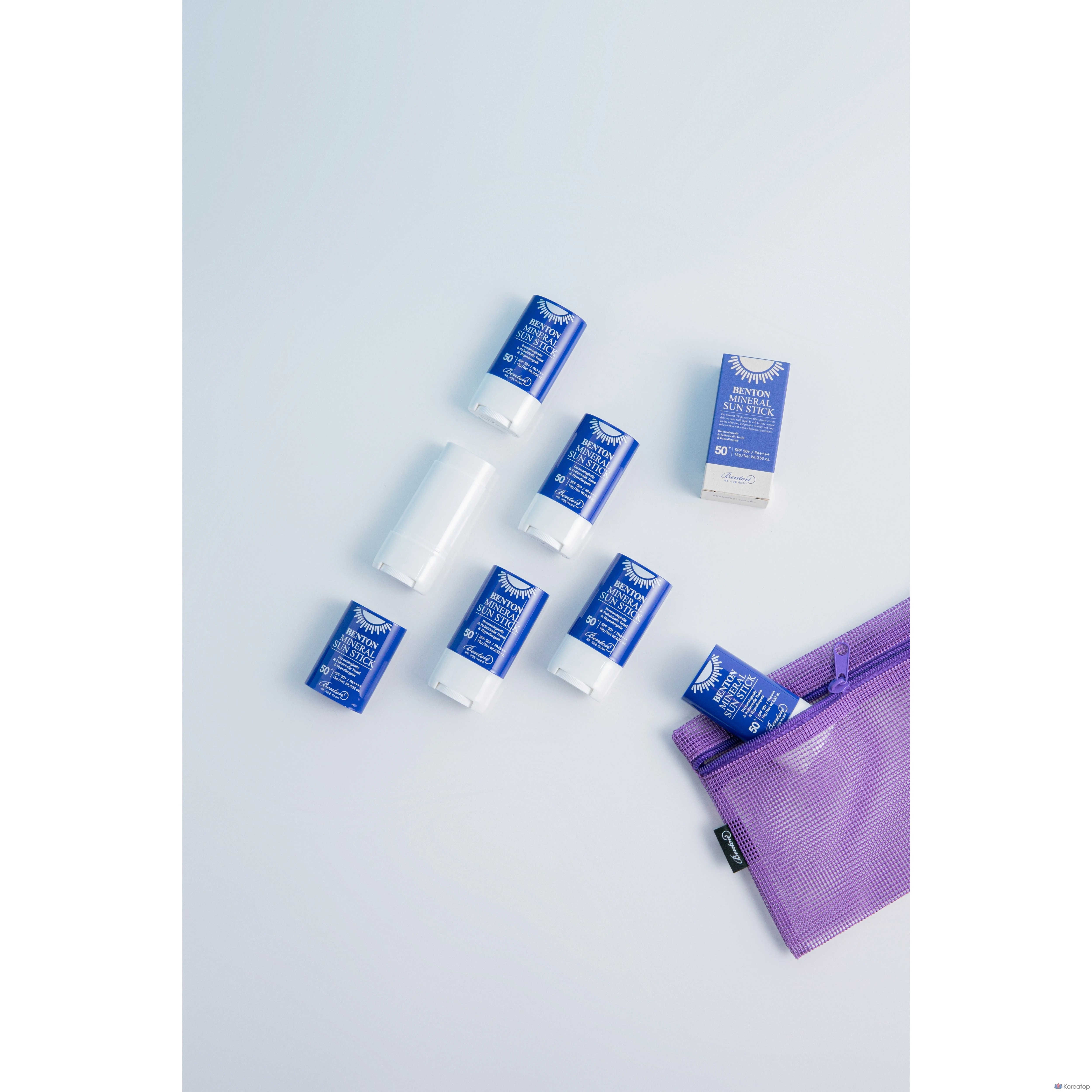 Солнцезащитный стик Benton Mineral Sun Stick SPF50+ PA++++, 15 г, 1 шт.