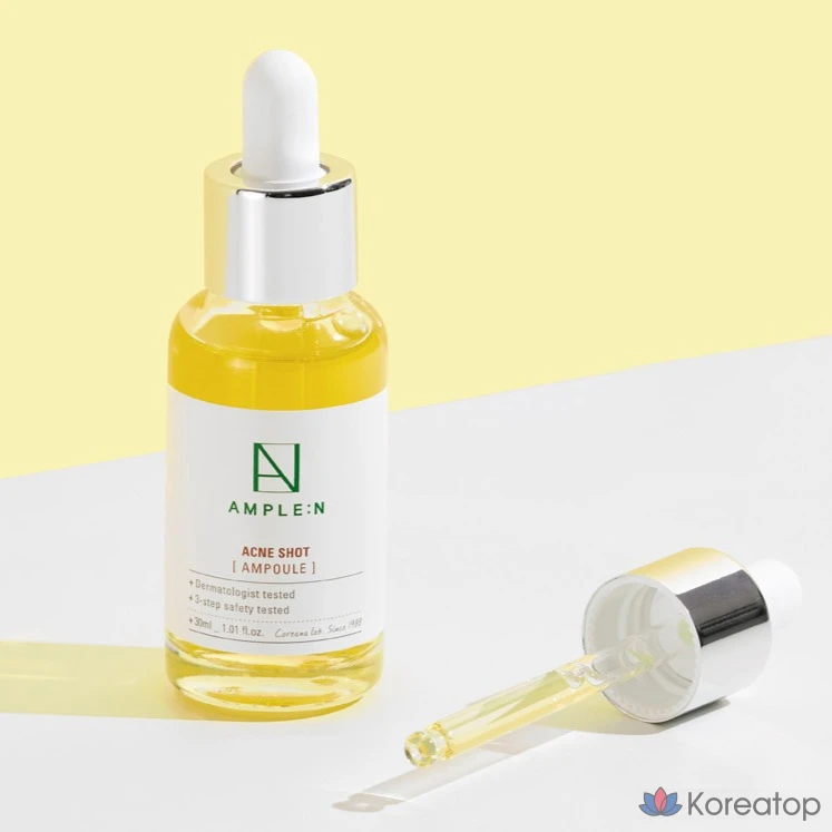 Ампульная сыворотка AMPLE:N Acne Shot Ampoule, 30 мл, 1 шт., фото 3