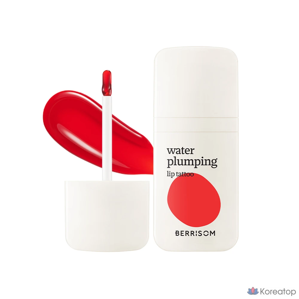 Тинт для губ G9SKIN Berry Some Water Plumping Lip Tattoo Tint Pack, оттенок 1 Red Core, 6 г, 1 шт., фото 3