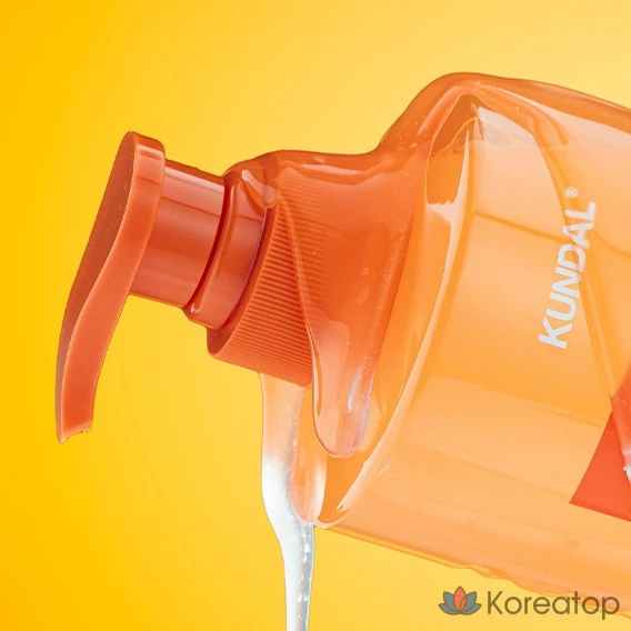 Гель для душа Kundal Honey & Macadamia Pure Body Wash, аромат White Musk, 1.058 л, 1 шт., фото 2