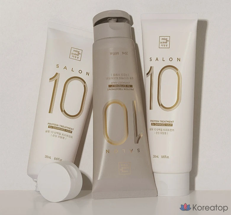 Триатмент для волос Mise en Scene Salon 10 Protein Treatment, 250 мл, 1 шт.